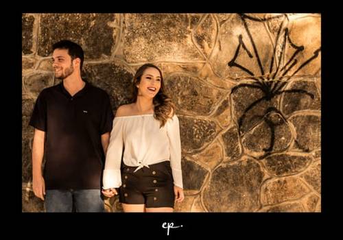 Ensaio de casais de Rafaela e Sérgio