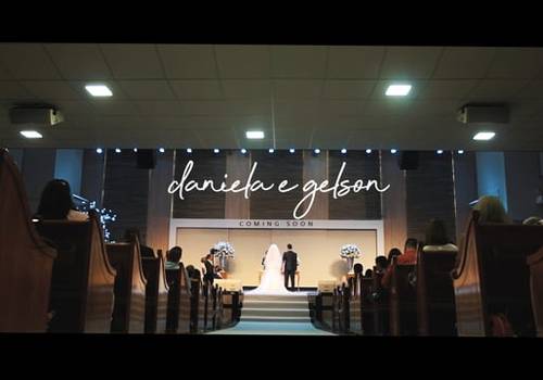 Filmes de casamento de Daniela e Gelson