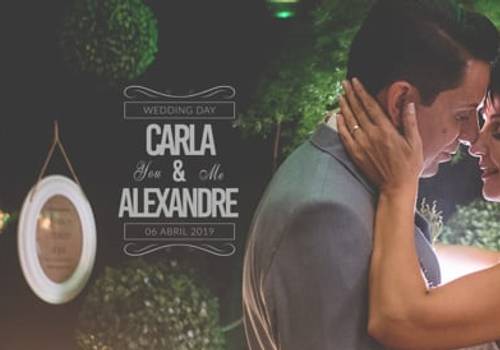 Realize Films de Wedding Carla & Alexandre