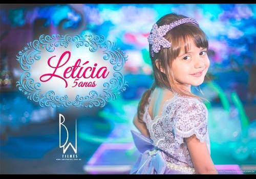 Aniversários de Letícia - 5 anos