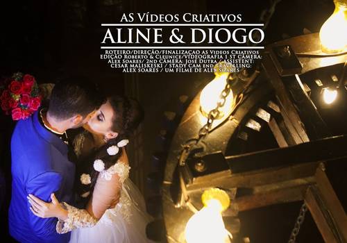 Filmagem de casamento de Aline & Diogo | Filme