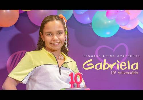 Aniversários de Gabriela 10 Anos 