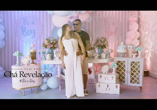 Newborn de Chá Revelação Dani e Wellington 