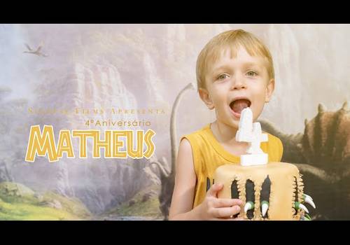 Aniversários de Matheus 4 Anos 