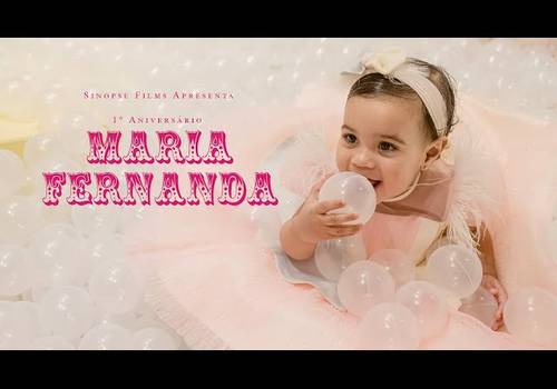 Aniversários de Maria Fernanda 1 Ano 