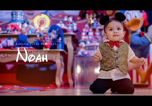 Aniversários de Noah 1 Ano