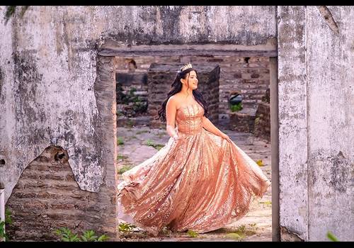 Debutante de Clipe ensaio 15 anos Alicia