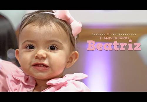 Aniversários de Beatriz 1 Ano