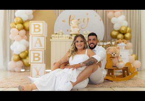 Chá Revelação  de Marcela e Pedro chá de Revelação 