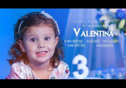 Aniversários de Valentina 3 Anos 