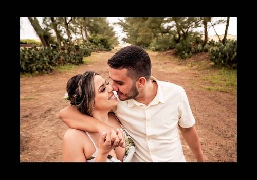 Ensaio de casais de Larissa e Diogo