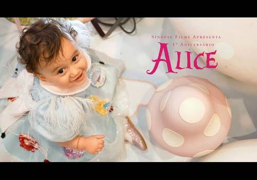 Aniversários de Alice 1 Ano 