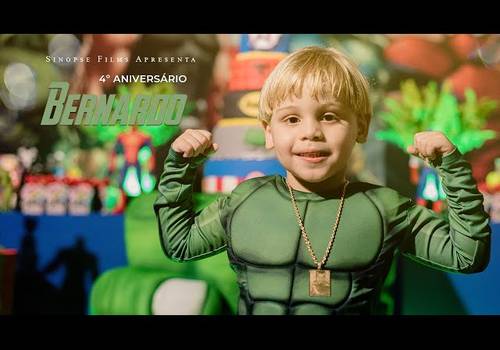 Aniversários de Bernardo 4 Anos