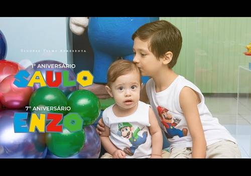 Aniversários de Saulo 1 Ano e Enzo 7 Anos Trailer
