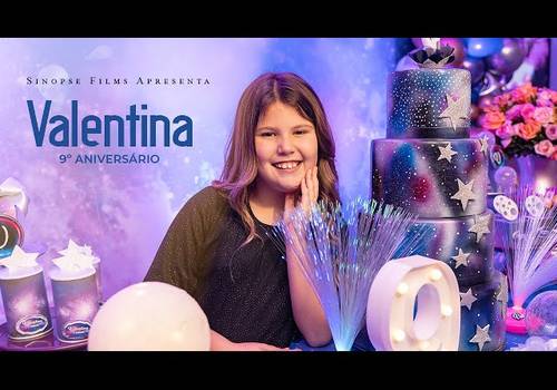 Aniversários de Valentina 9 Anos 