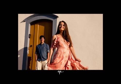 Ensaio de casais de Larissa e Sávio