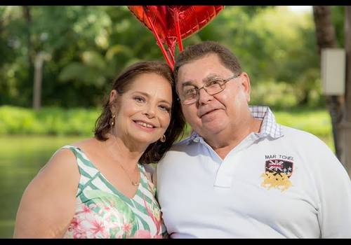 Love Story de Fátima e Anibal - Bodas de Esmeralda