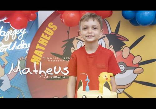 Aniversários de Matheus 7 Anos Trailer 4K