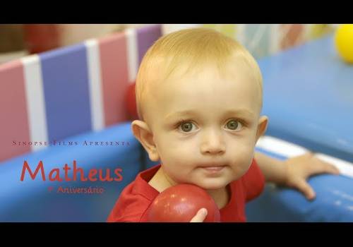 Aniversários de Matheus 1 Ano Trailer