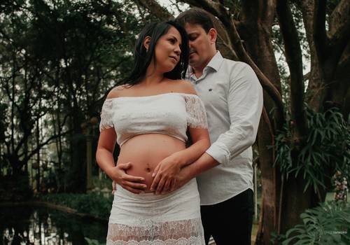 Gestante de Simoni + Denis = Lívia