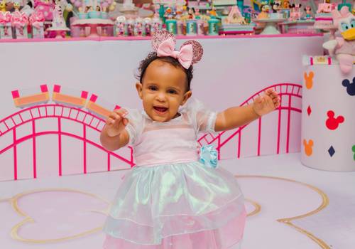 MEU PRIMEIRO ANINHO  de LAURA - DISNEY LAND PARTY