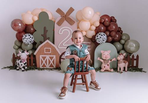 Bday de Ensaio Bday Fazendinha do Heitor - 2 aninhos