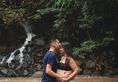 Família e Gestantes de Iscarlete, João e João Felipe