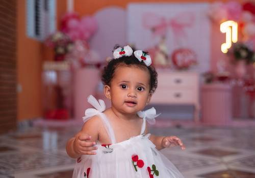 Bebês e Crianças de Ághata faz 1 aninho!