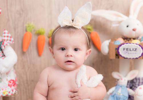 Ensaios Infantil de Cecilia 7 Meses