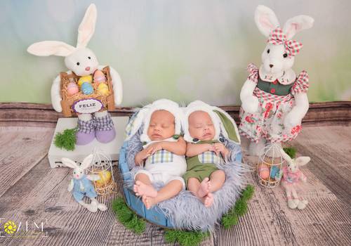 Acompanhamento Infantil de Benjamin e Pedro - 1º Mês