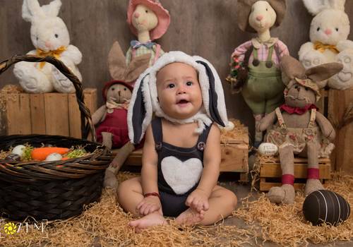 Acompanhamento Infantil de Luiz Miguel - 8º Mês