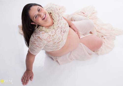 Gestante de Maria Aline - Ensaio Gestante Estúdio