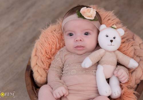 Ensaios Infantil de Cecília - 2 Meses