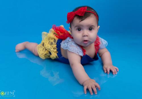 Acompanhamento Infantil de Isabella - 6º Mês