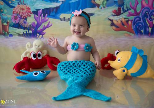 Acompanhamento Infantil de Isís - 9º Mês