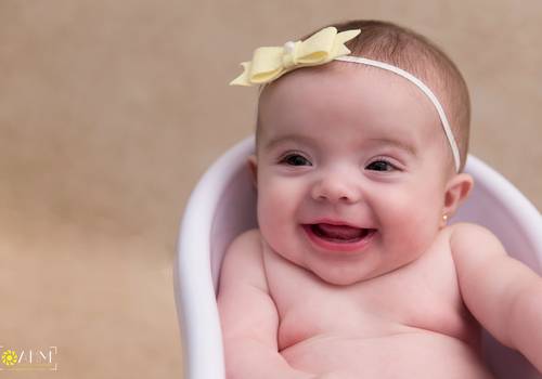 Ensaios Infantil de Cecília - 4 Meses