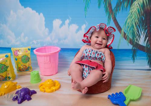 Acompanhamento Infantil de Isís - 3º mês