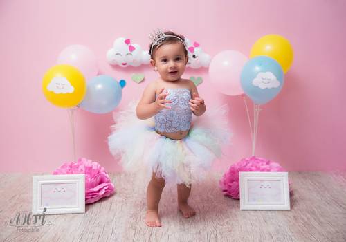 Acompanhamento Infantil de Ana Alícia 11º Mês - Smash The Cake