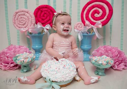 Smash The Cake / Fruit de Cecília 12º Mês