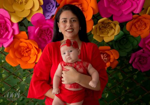 Acompanhamento Infantil de Manuela - 3º Mês