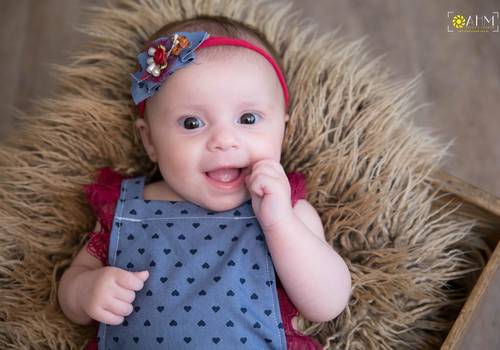 Acompanhamento Infantil de Liv - 3º Mês