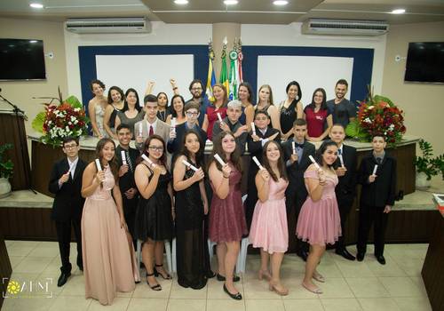 Formatura de Formatura 9º Ano - Colégio Novo Espaço