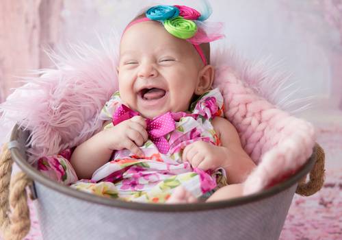 Acompanhamento Infantil de Isis - 3º Mês