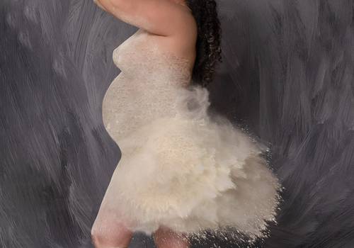 Gestante de Ensaio Gestante - Wellen