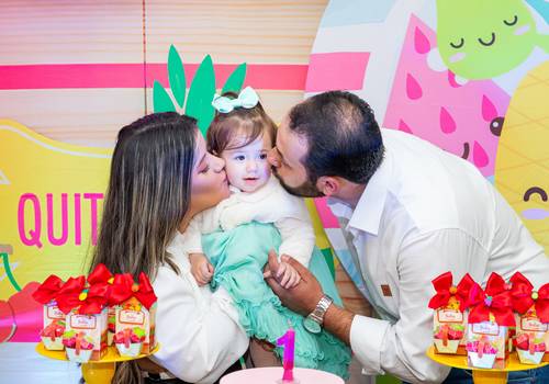 Aniversário Infantil de Aniversário 1 ano Julia