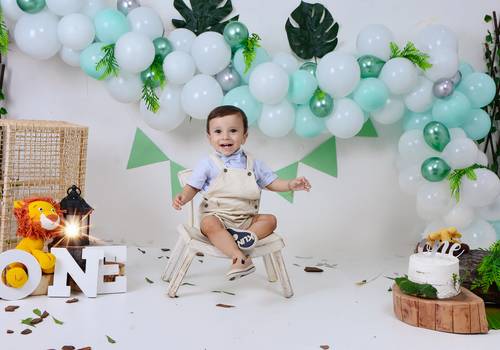 Ensaios - Infantil de Smash 1 Ano de Nicolas