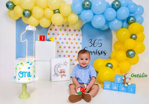 Ensaios - Infantil de Smash 1 Ano Ravi