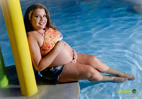 Gestantes de Ensaio Gestante Márcia