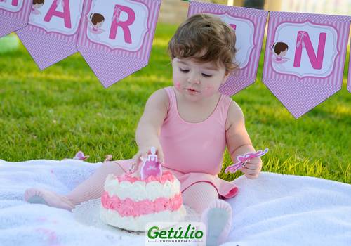 Ensaios - Infantil de Ensaio Smash 1 Ano de Mariana