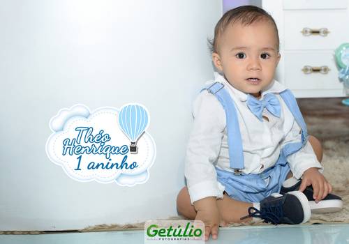 Aniversários de Théo Henrique 1 Ano